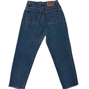 levi’s 550 vintage relaxed fit high waist jeans tapered leg petite